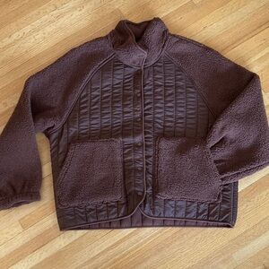 Warm Chocolate Teddy Jacket